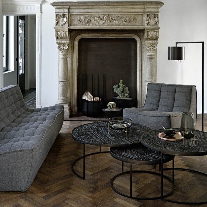 Sofá N 701 tapizado de Ethnicraft